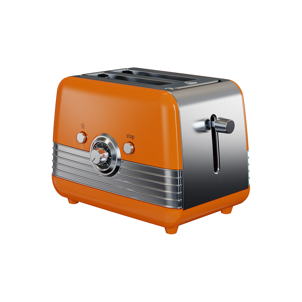 Tostadora eléctrica estilo retro VS-T106 de 750 W