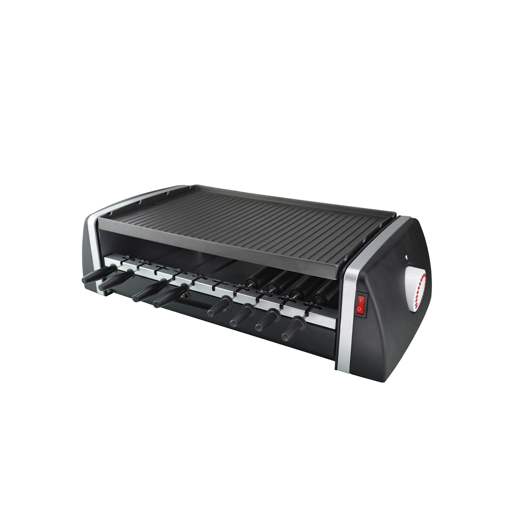 Parrilla de mesa con multiparrilla de acero inoxidable SC-T1088 / 3 en 1 