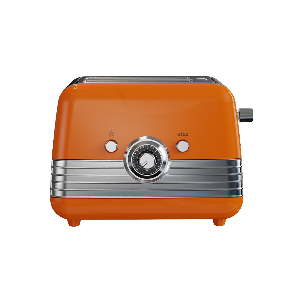 Tostadora eléctrica estilo retro VS-T106 de 750 W