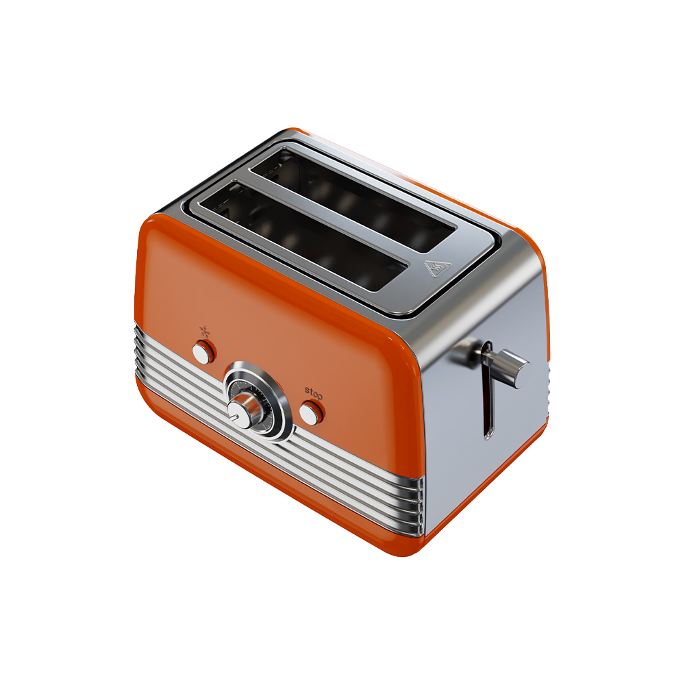 Tostadora eléctrica estilo retro VS-T106 de 750 W