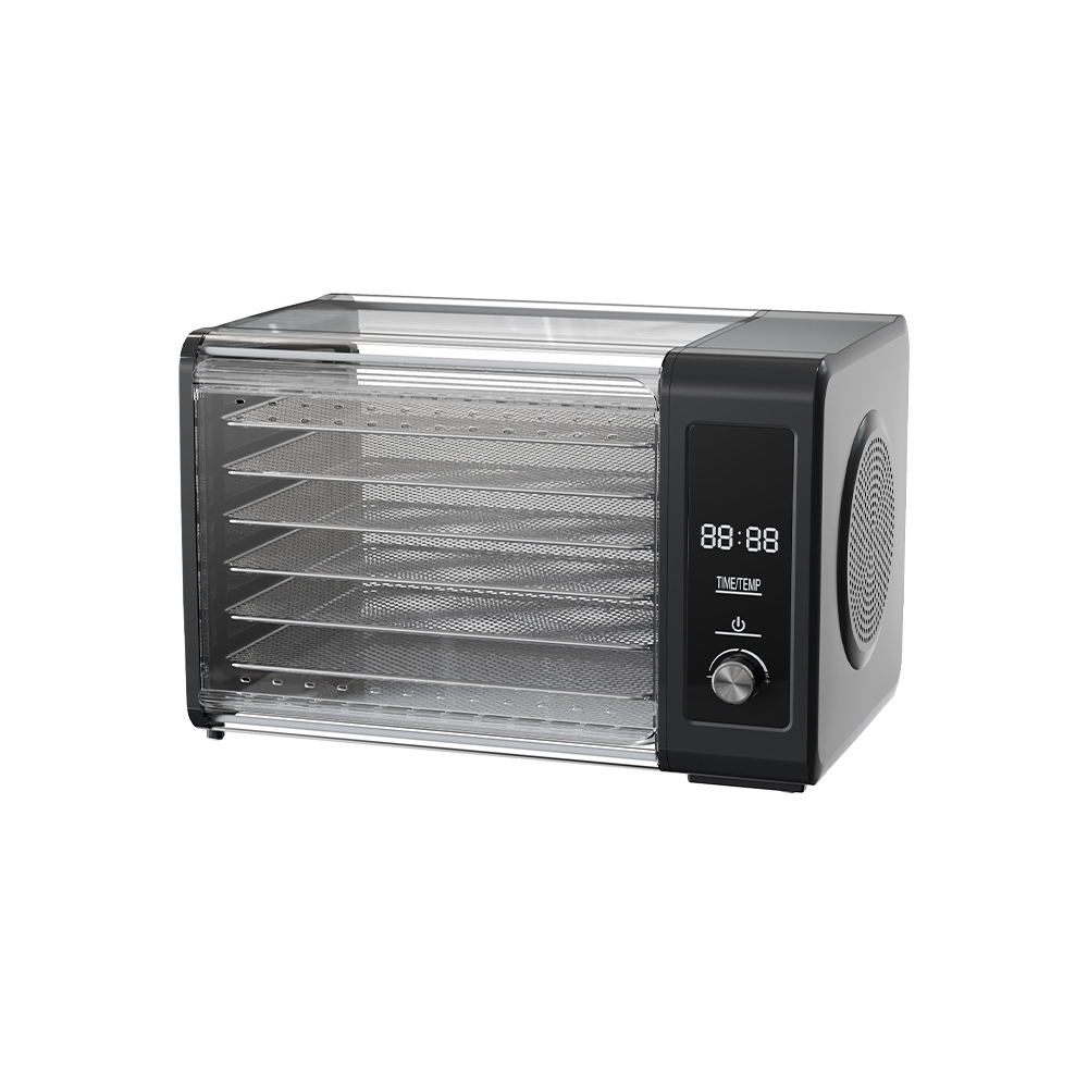 Deshidratador de alimentos con perilla mecánica de temperatura ajustable FD-379LE