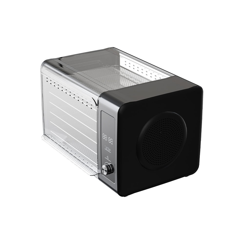 Deshidratador de alimentos con perilla mecánica de temperatura ajustable FD-379LE