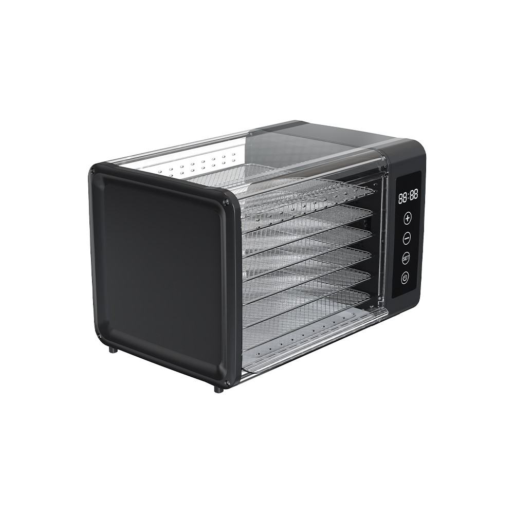 Deshidratador de alimentos con bandeja de polipropileno apilable de 6 capas FD-379L