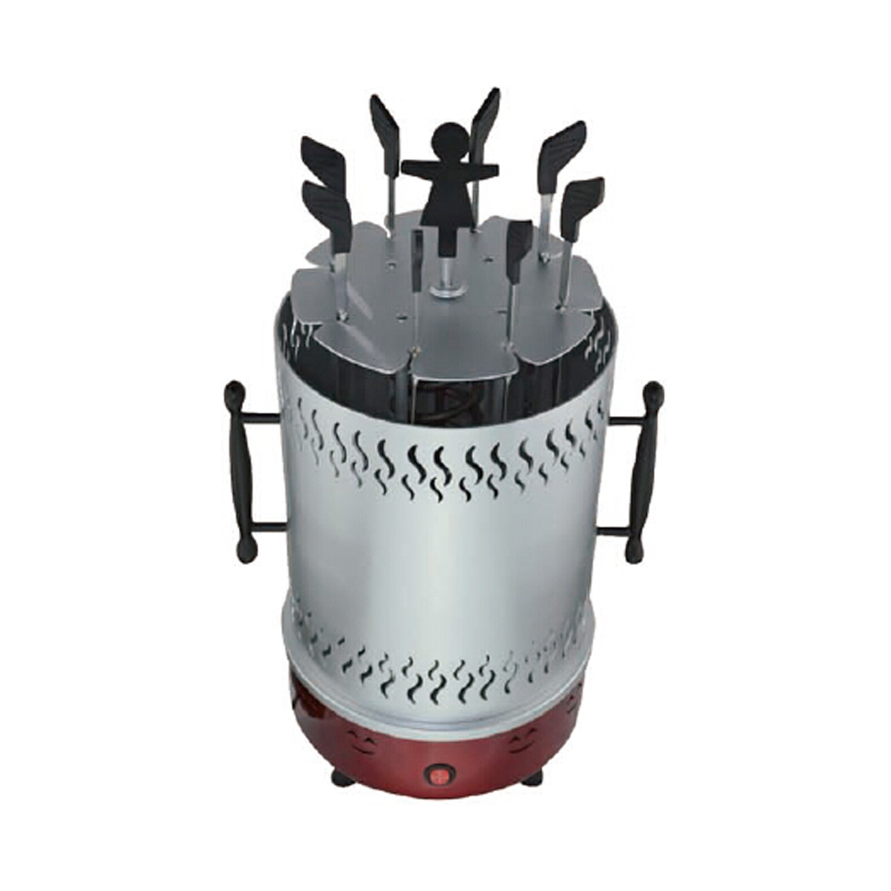 Máquina de barbacoa vertical eléctrica multifuncional sin humo para interiores SC-818N