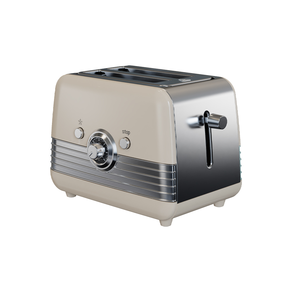 Tostadora eléctrica estilo retro VS-T106 de 750 W