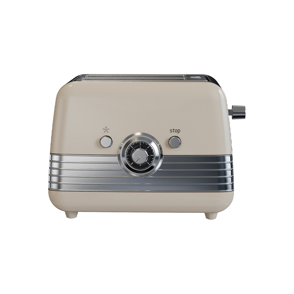Tostadora eléctrica estilo retro VS-T106 de 750 W