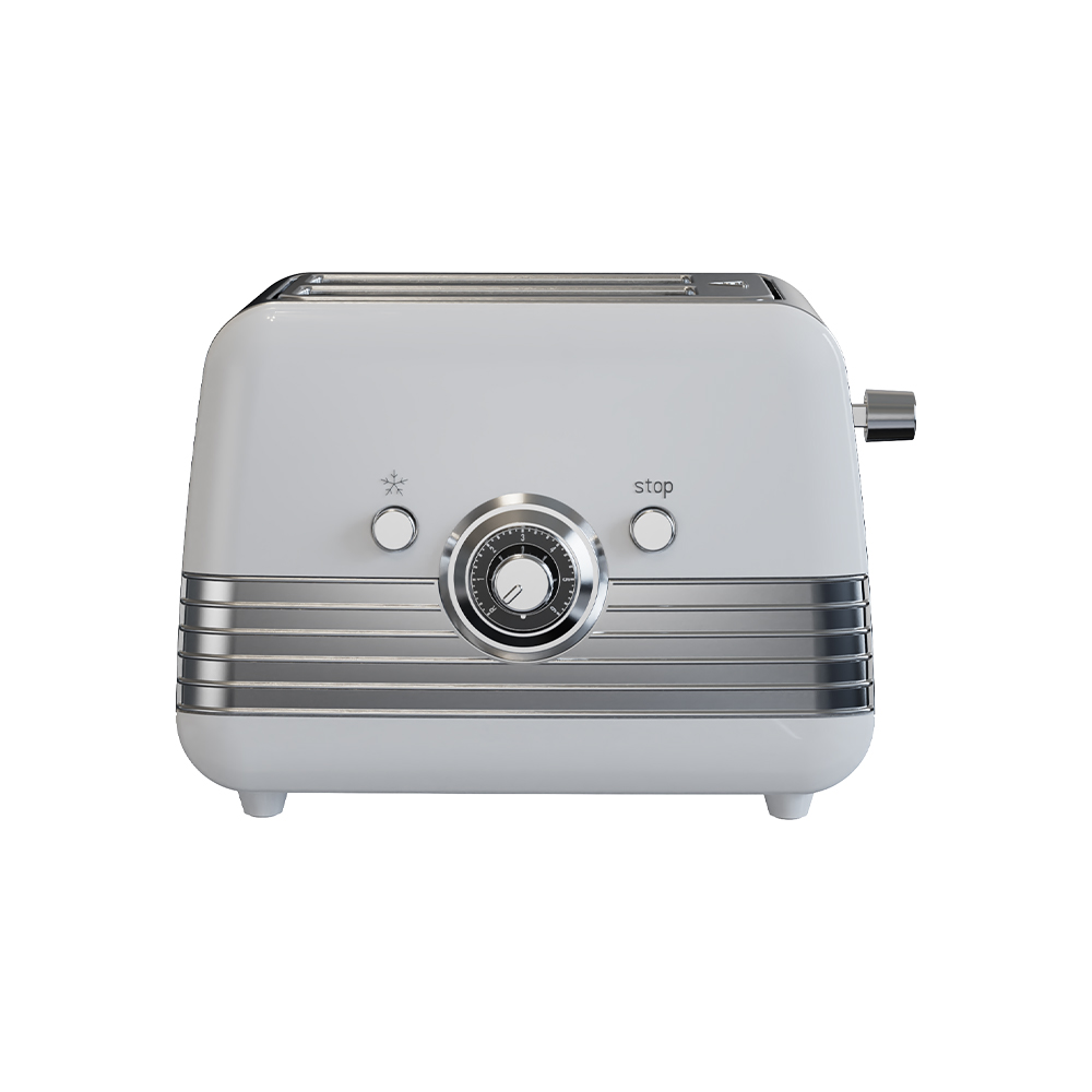 Tostadora eléctrica estilo retro VS-T106 de 750 W