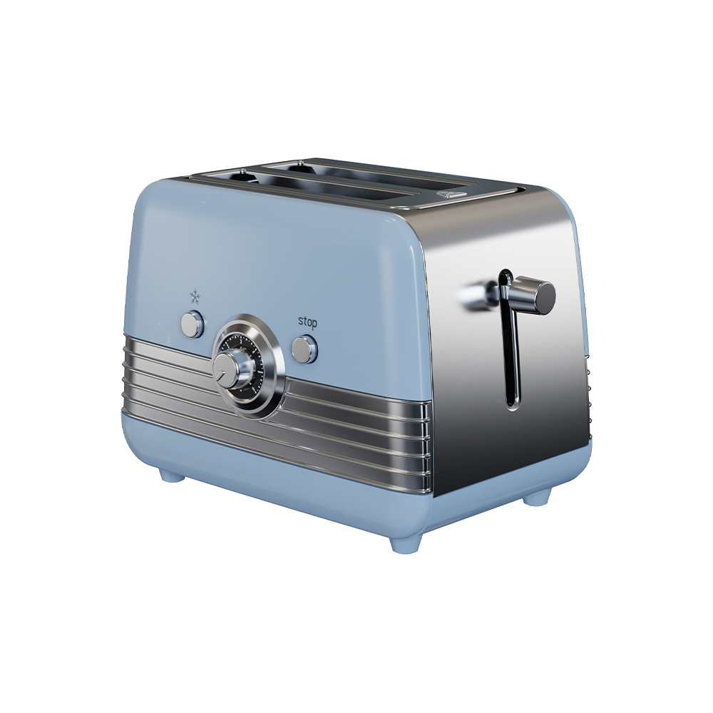 Tostadora eléctrica estilo retro VS-T106 de 750 W