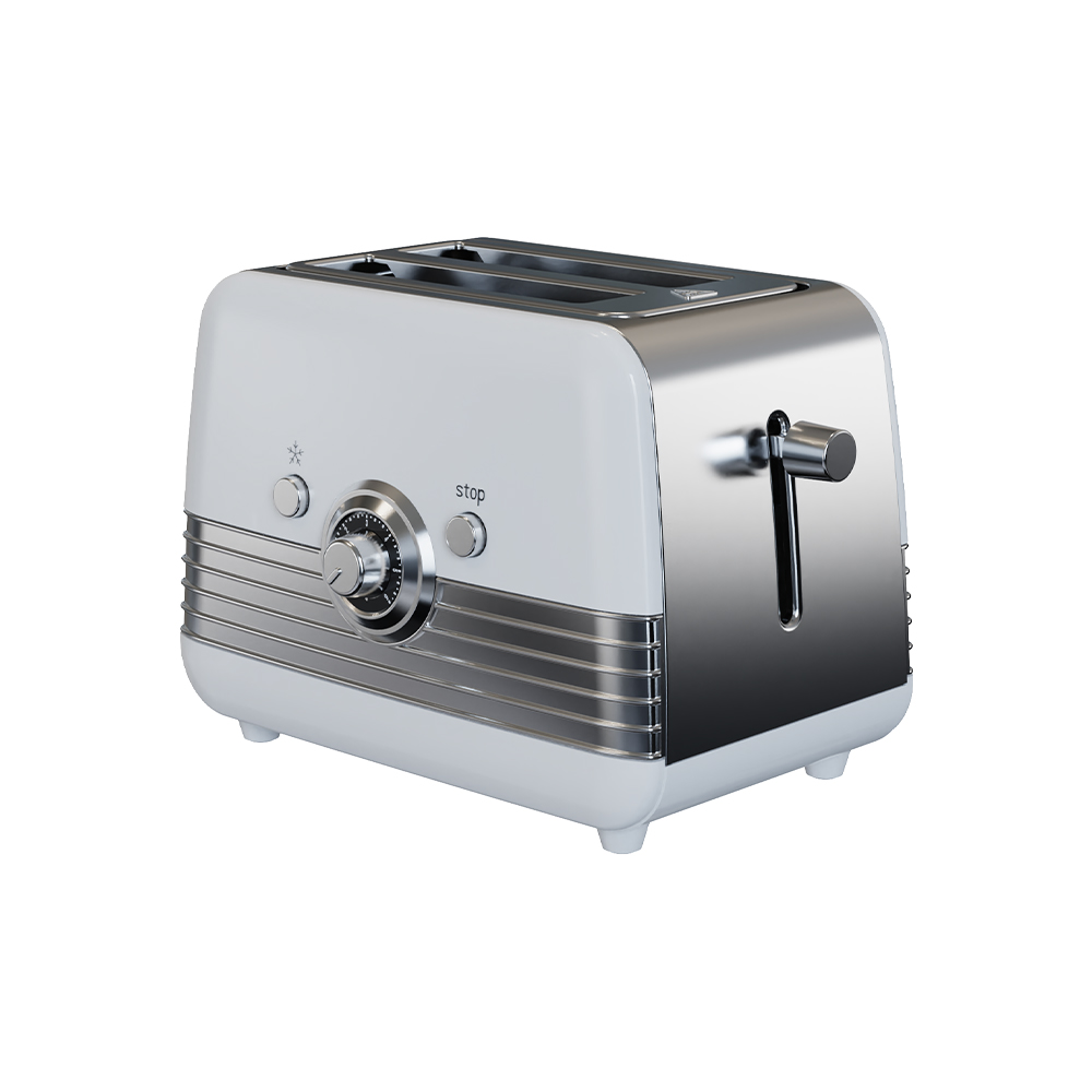 Tostadora eléctrica estilo retro VS-T106 de 750 W