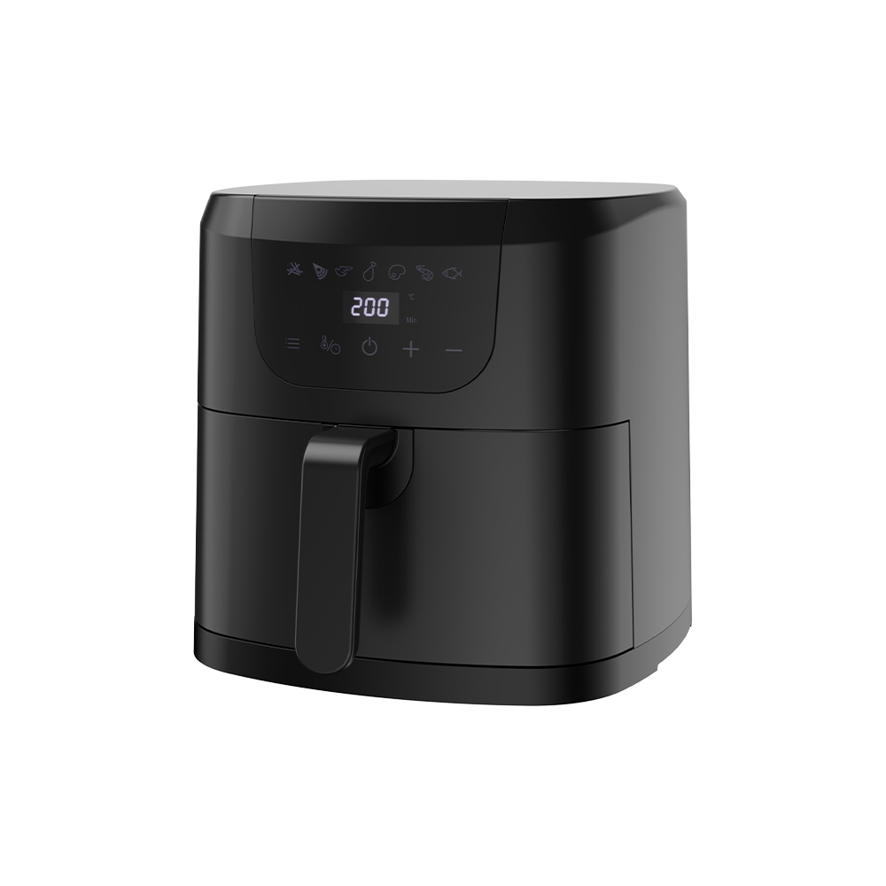 Freidora de aire mecánica VS-588L con panel táctil digital fácil de usar con cesta