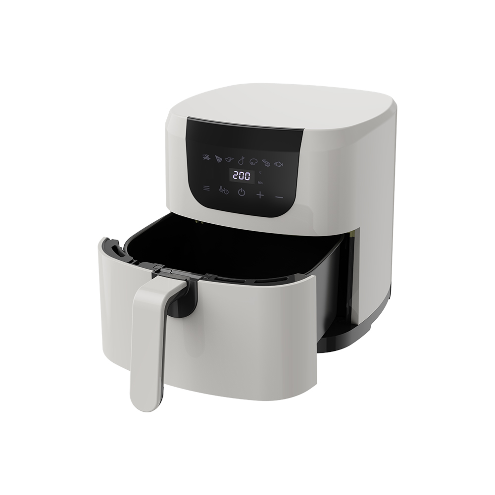 Freidora de aire mecánica VS-588L con panel táctil digital fácil de usar con cesta