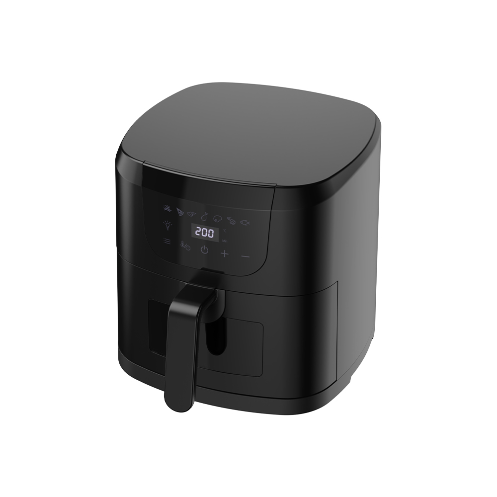 Freidora de aire mecánica VS-588LW con panel táctil digital fácil con rejilla