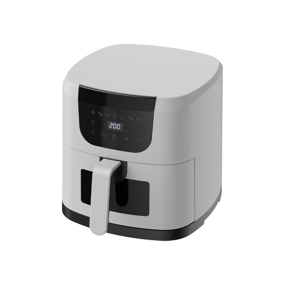 Freidora de aire mecánica VS-588LW con panel táctil digital fácil con rejilla