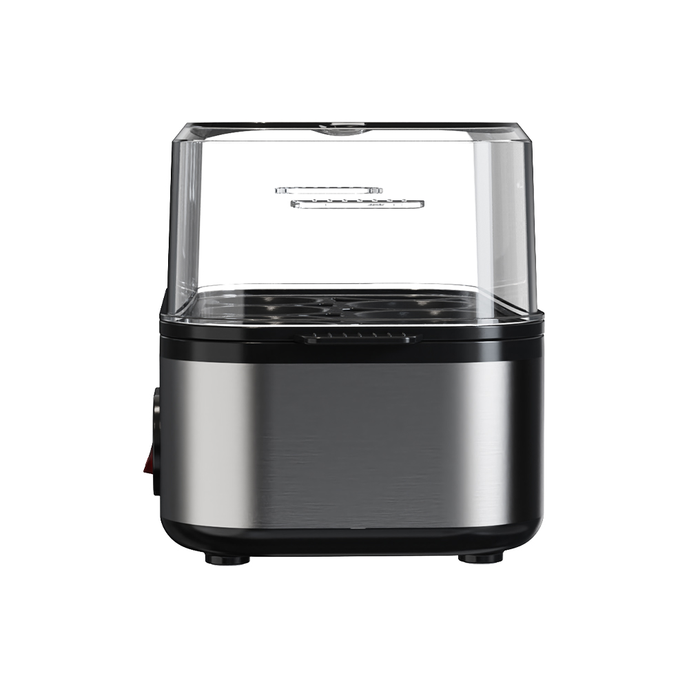 Olla eléctrica para huevos con interruptor giratorio de acero inoxidable VS-E608