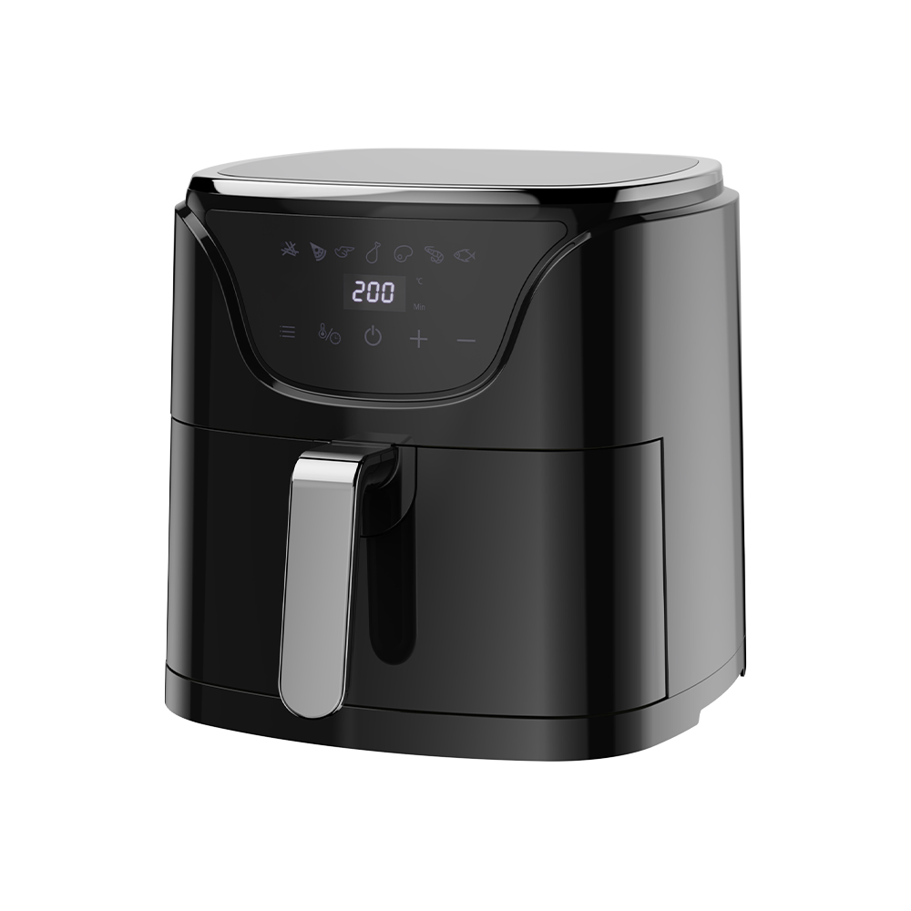 Freidora de aire digital VS-615L con panel táctil fácil con estante para freidora 