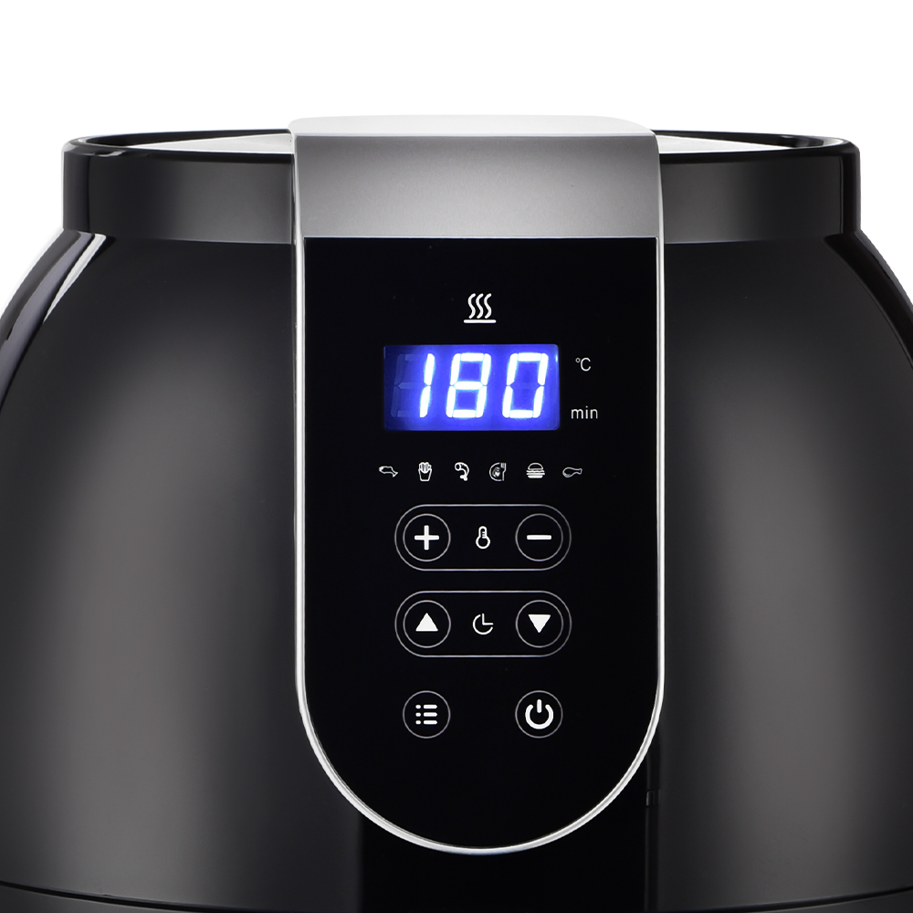 Freidora de aire mecánica VS-155L con panel de control digital fácil de tocar con cesta de 2,6 L 