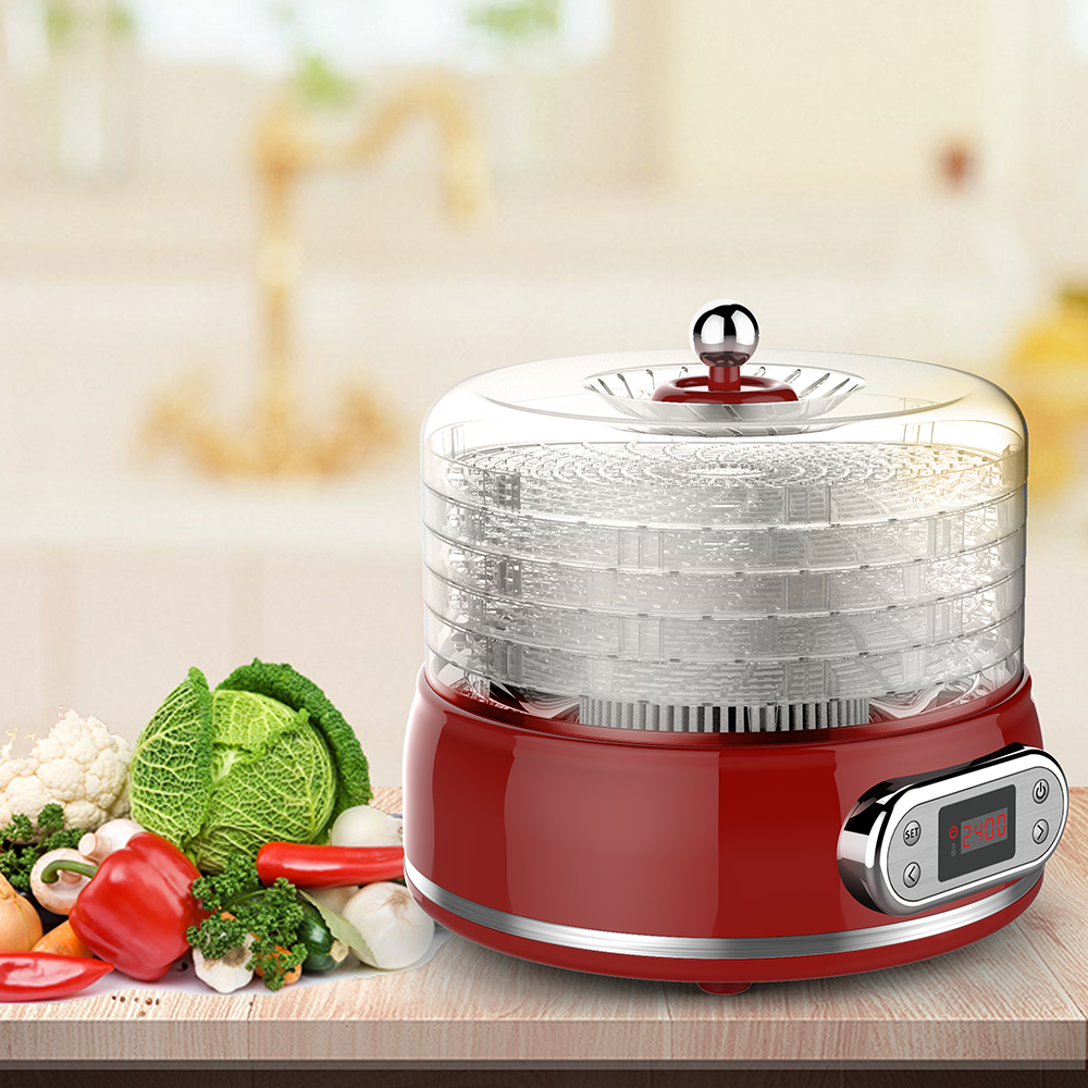 Deshidratador de alimentos con perilla controlada fácil de usar FD-817L