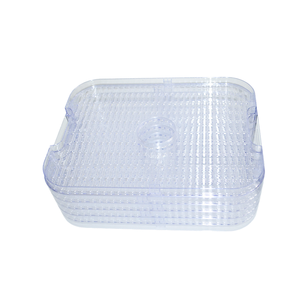 Deshidratador de alimentos con bandejas AS apilables de 5 niveles FD-996