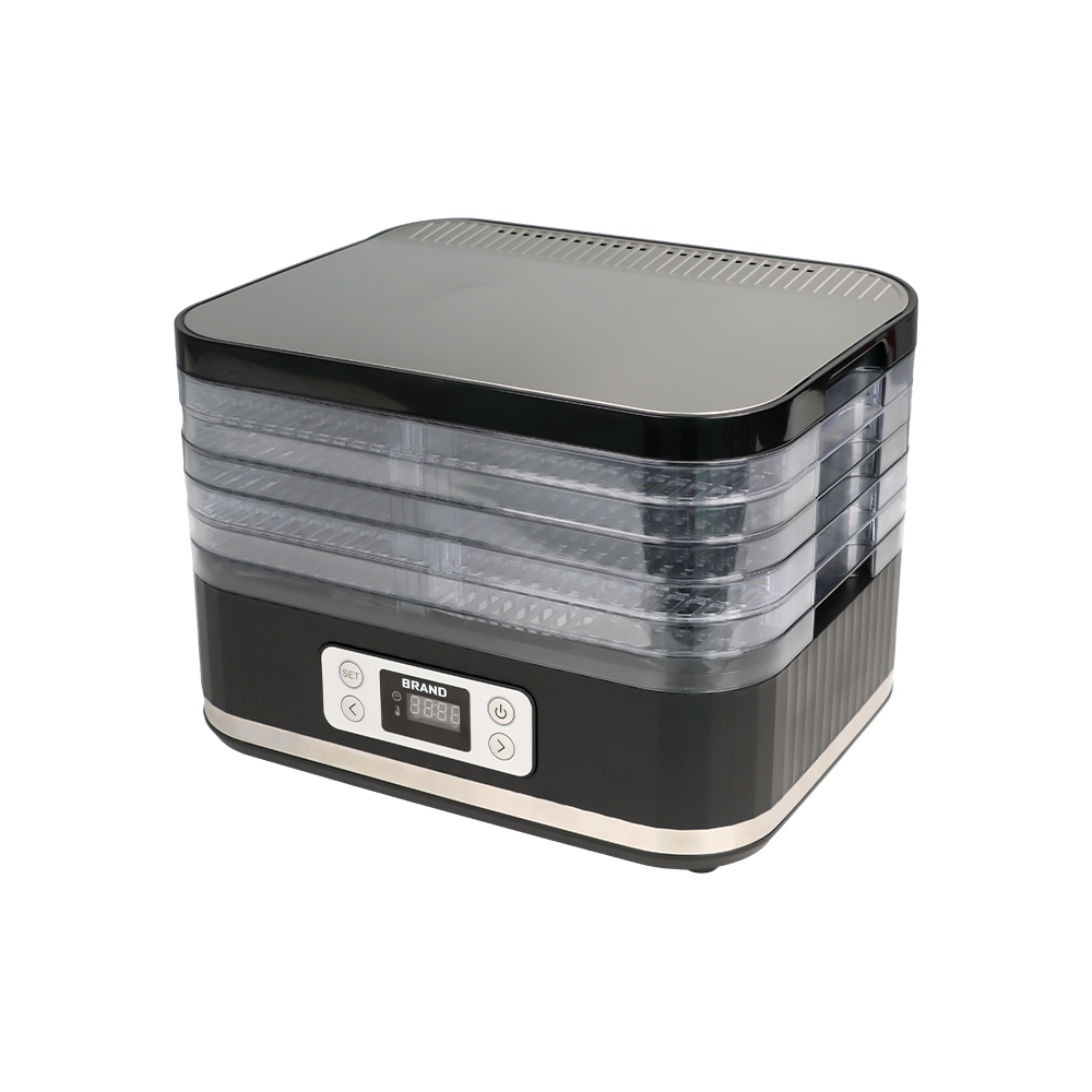 Deshidratador de alimentos con bandeja de plástico de 5 capas FD-555L de 400 vatios