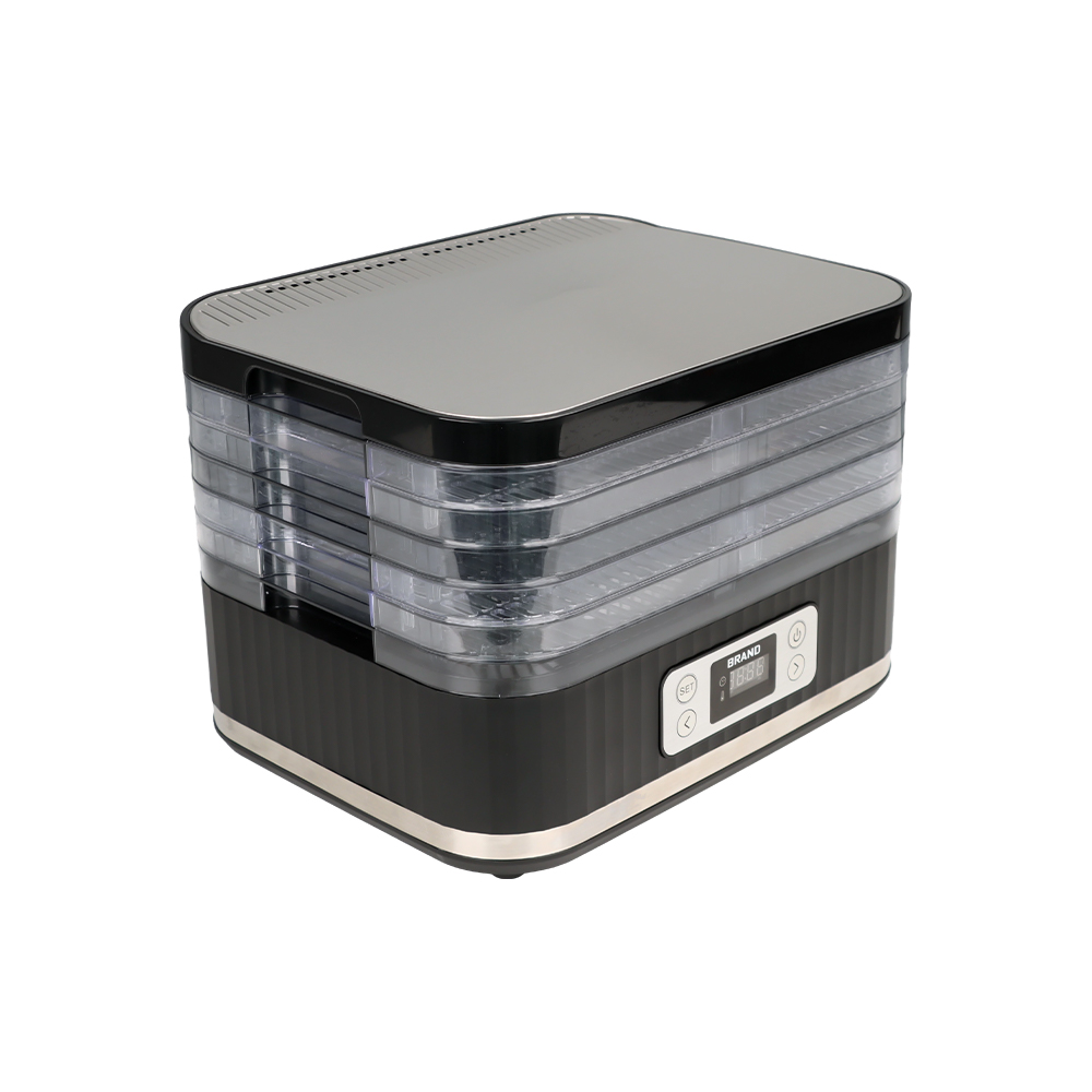 Deshidratador de alimentos con bandeja de plástico de 5 capas FD-555L de 400 vatios