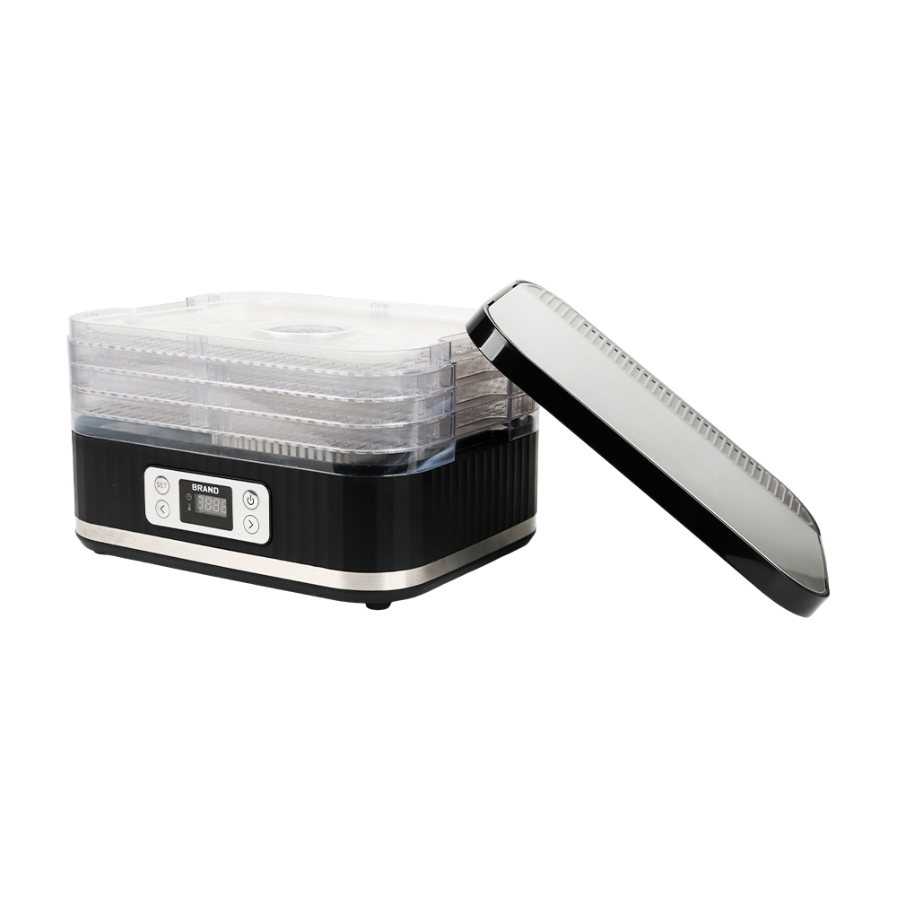 Deshidratador de alimentos con bandeja de plástico de 5 capas FD-555L de 400 vatios