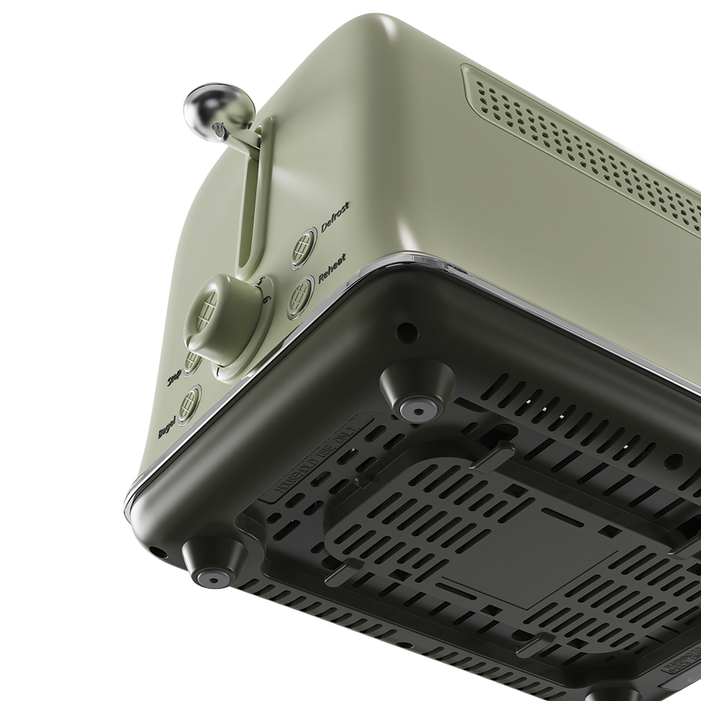 Tostadora eléctrica automática de doble ranura VS-T139