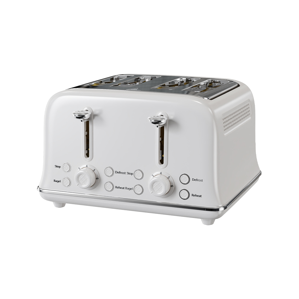 Tostadora eléctrica de acero inoxidable de 4 piezas VS-2329