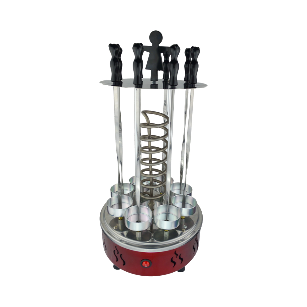 Máquina de barbacoa vertical eléctrica multifuncional sin humo para interiores SC-818N