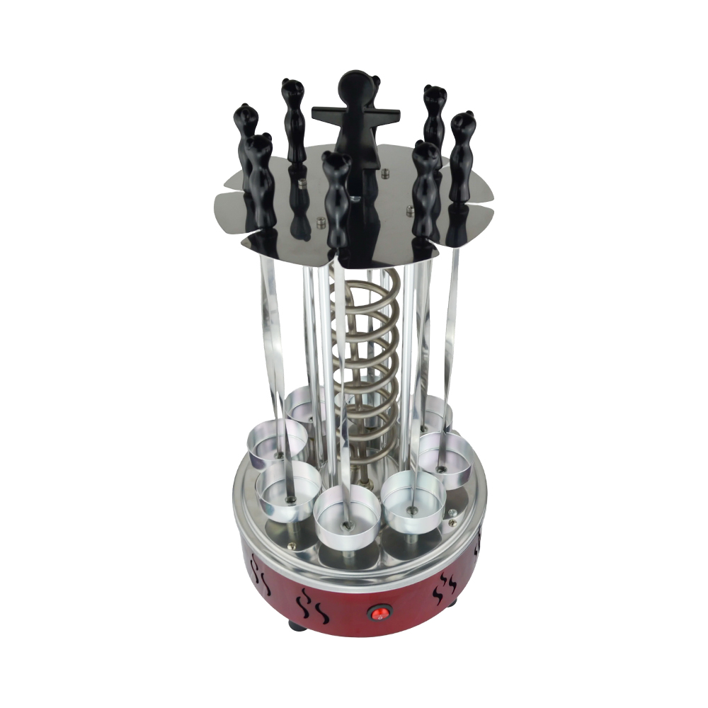 Máquina de barbacoa vertical eléctrica multifuncional sin humo para interiores SC-818N