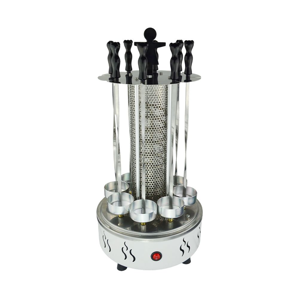 Máquina de barbacoa vertical eléctrica multifuncional sin humo para interiores SC-818N