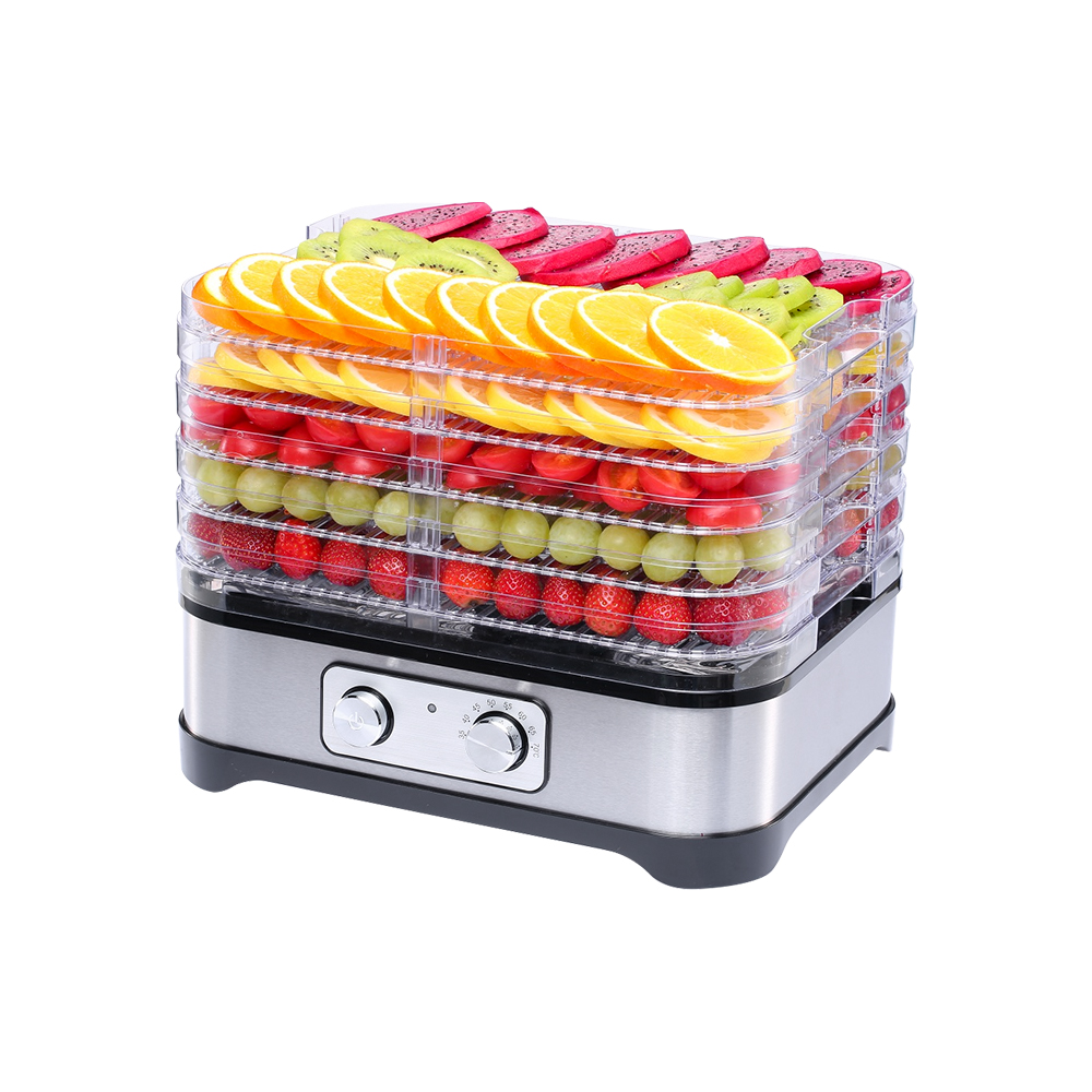 Deshidratador de alimentos y frutas FD-812 con perilla mecánica