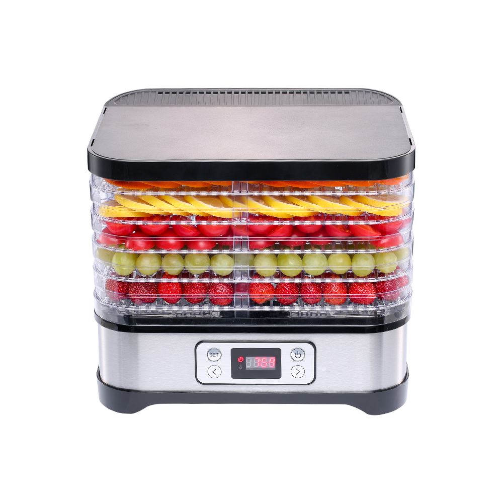 Deshidratador de alimentos doméstico de plástico eléctrico totalmente automático FD-811